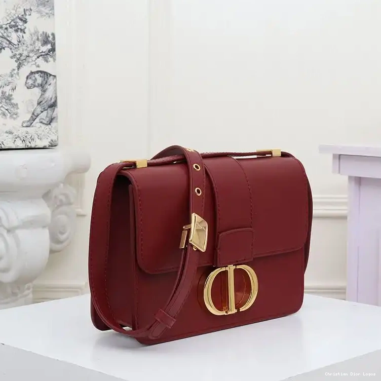 Cheap Box 30 Bag Montaigne Dior Burgundy Calfskin 0517 Luxury